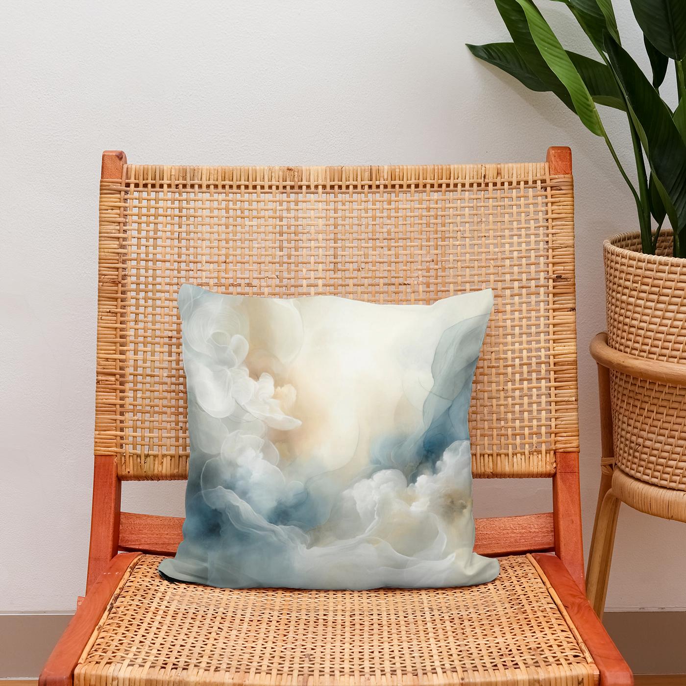 Ethereal Forms Cotton Cushion