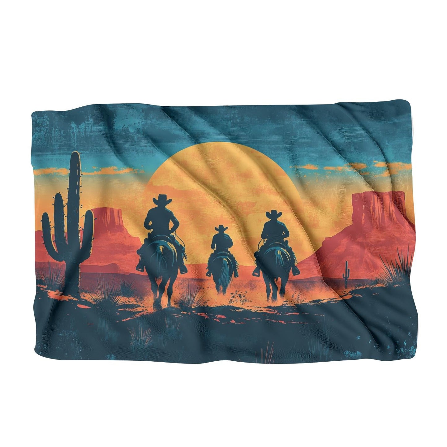 Cowboy Frontier Blanket