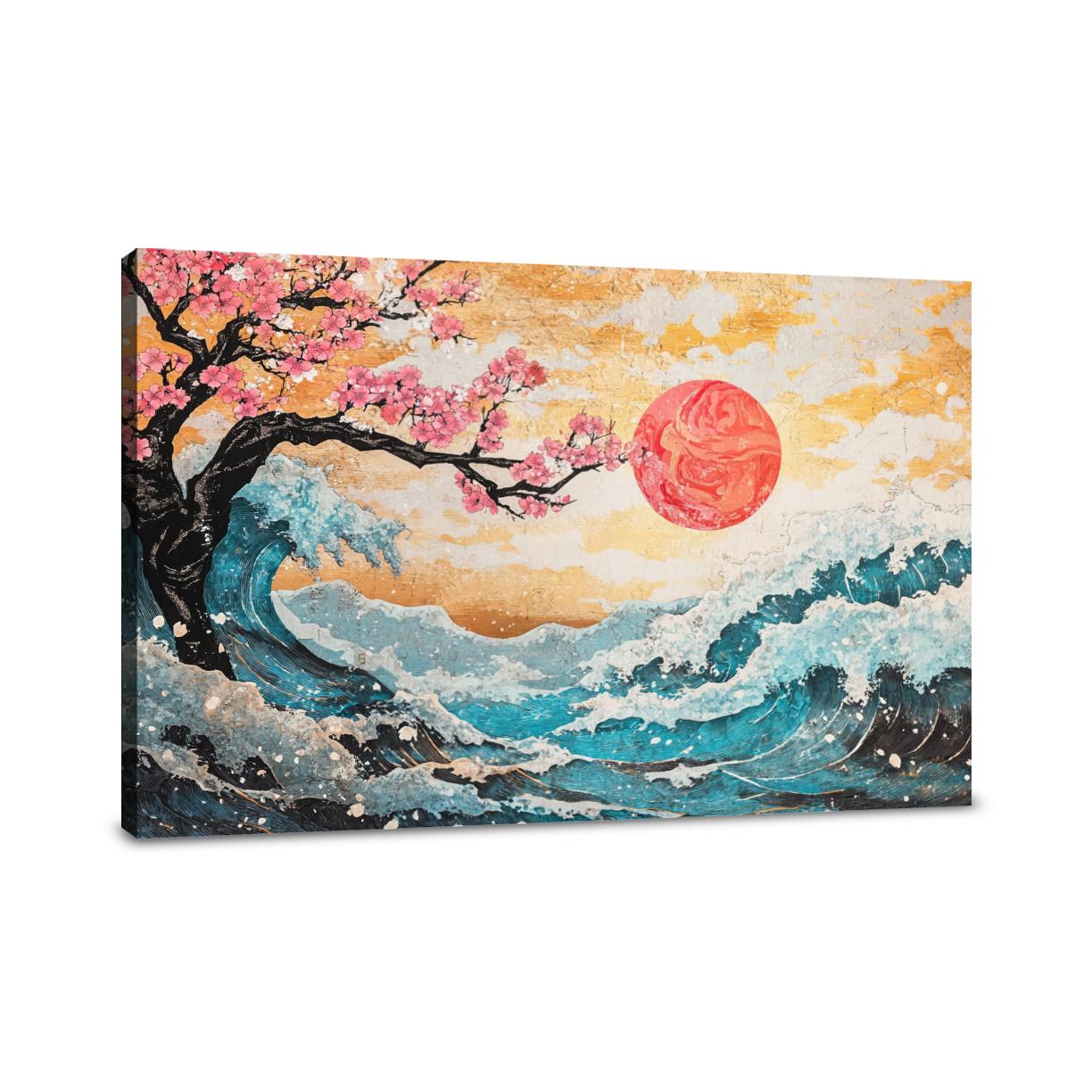 Vibrant Nature Burst Canvas