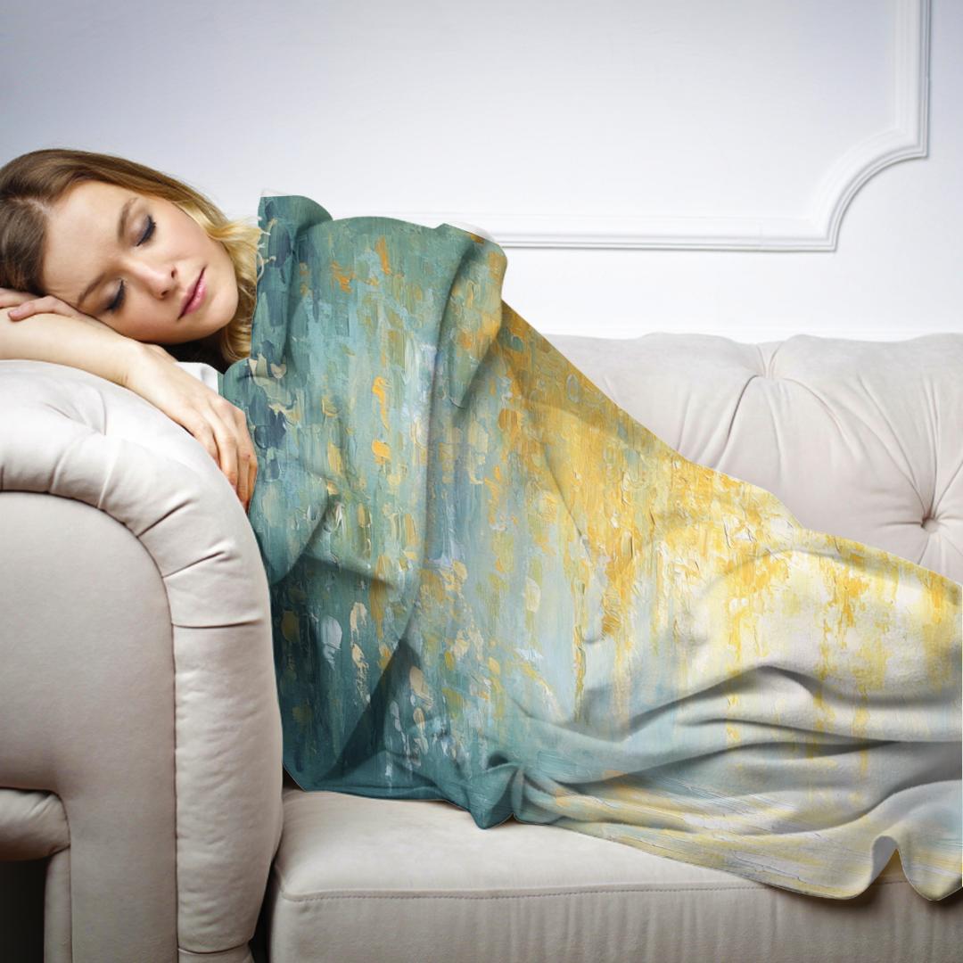 Sunlit Droplets Blanket