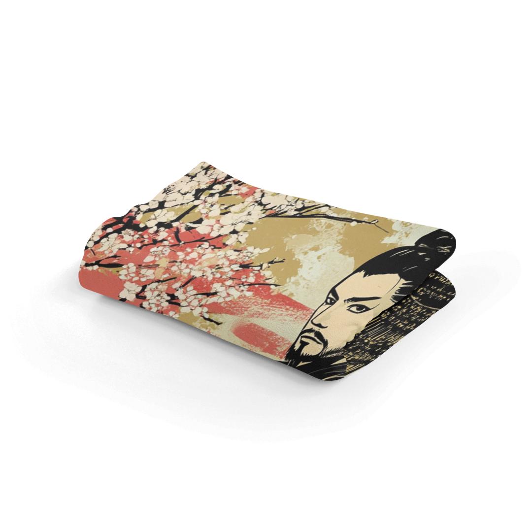 Samurai and Geisha Blanket