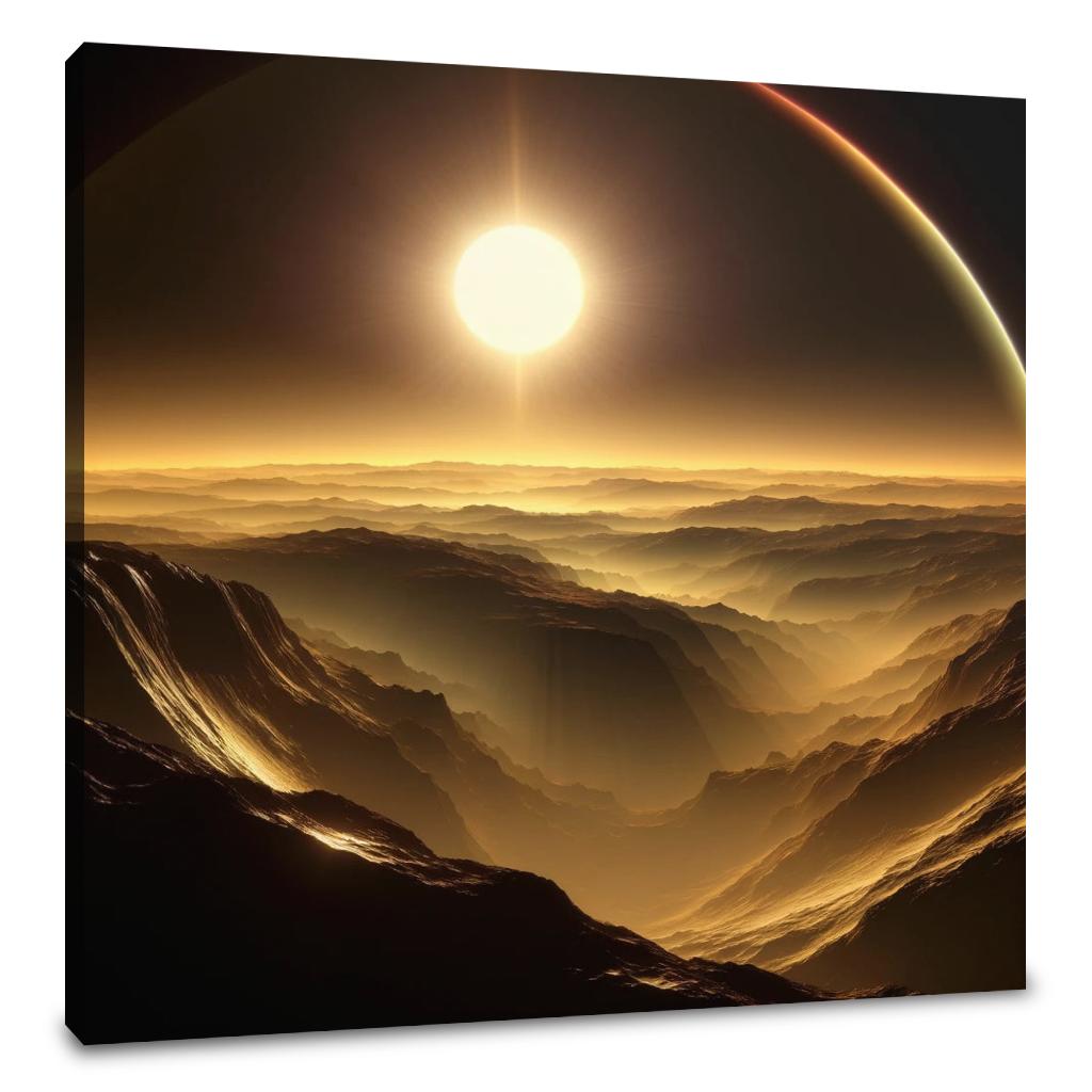 Venus's Aphrodite Dawn Canvas
