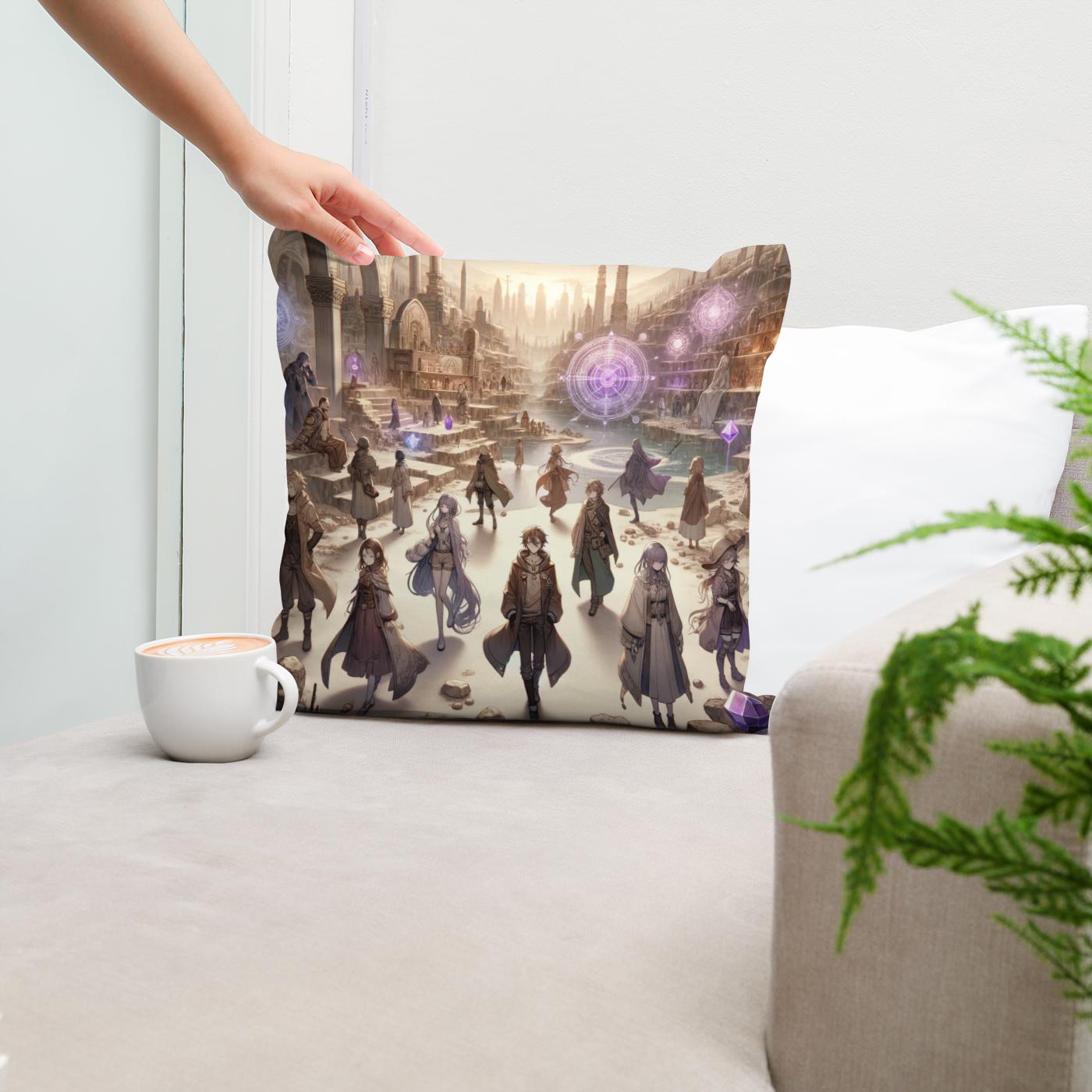 Reincarnation Chronicles Cotton Cushion