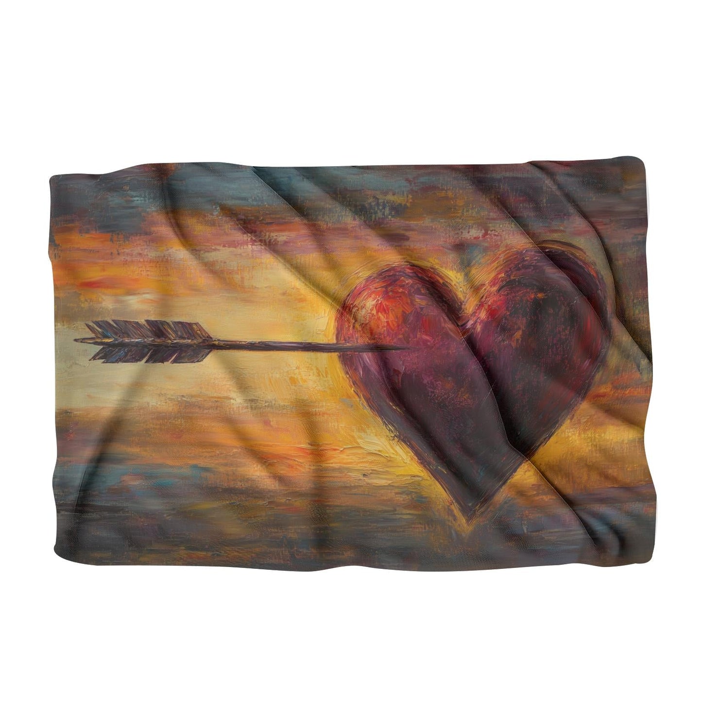 Heart and Arrow Blanket