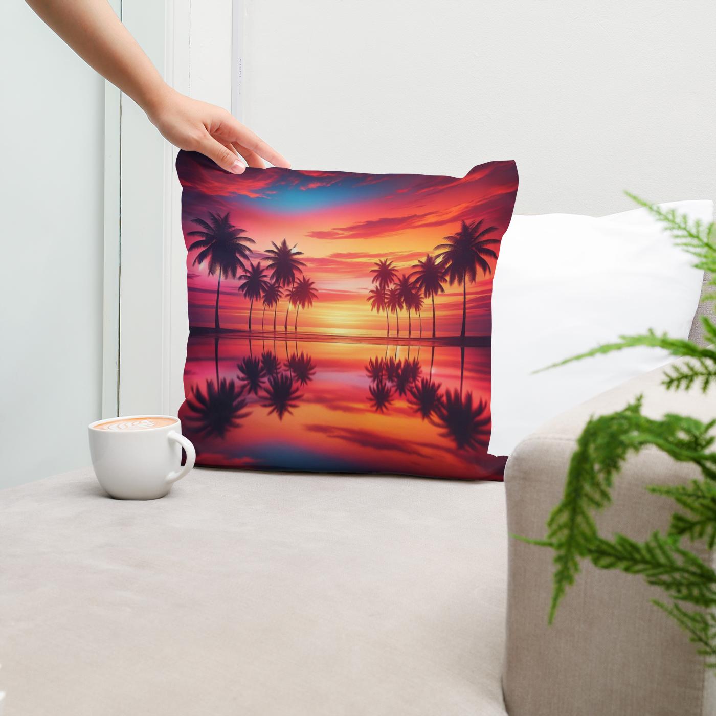 Summer Serenity Cotton Cushion