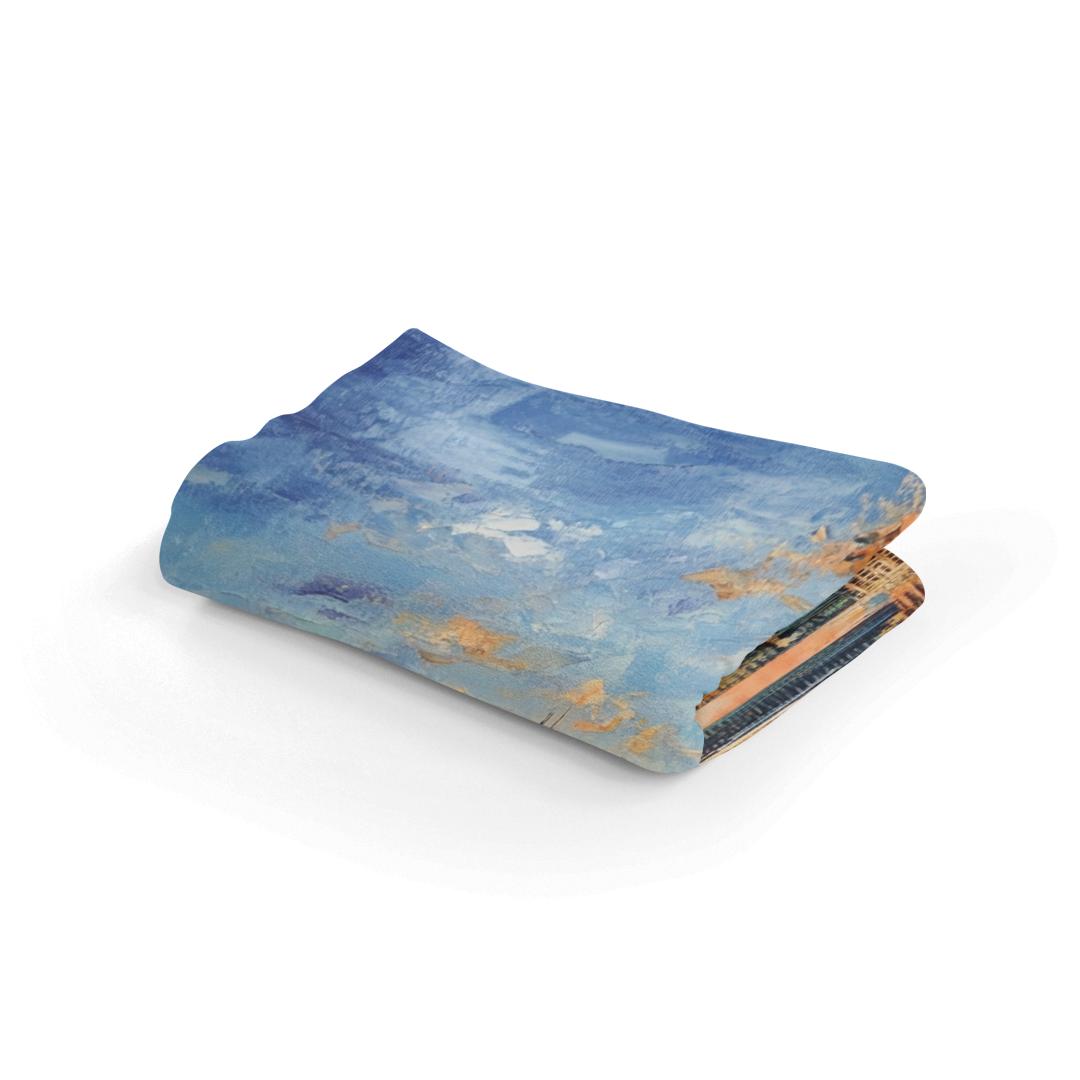 Dubai Skyline Blanket