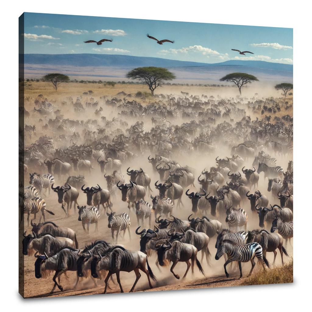 Serengeti Journey Canvas