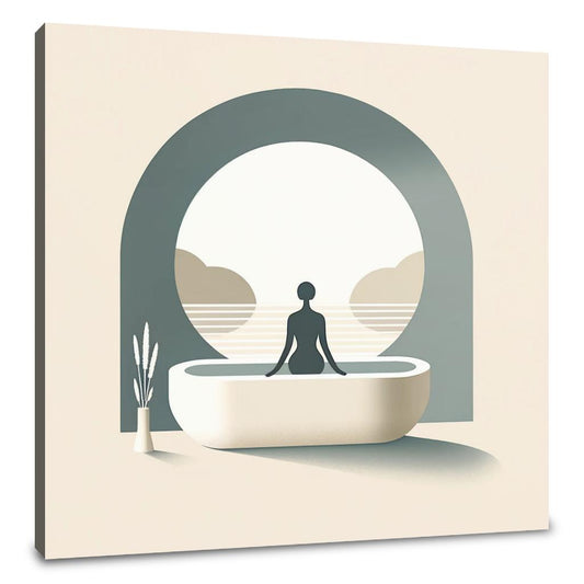Serene Soak Canvas