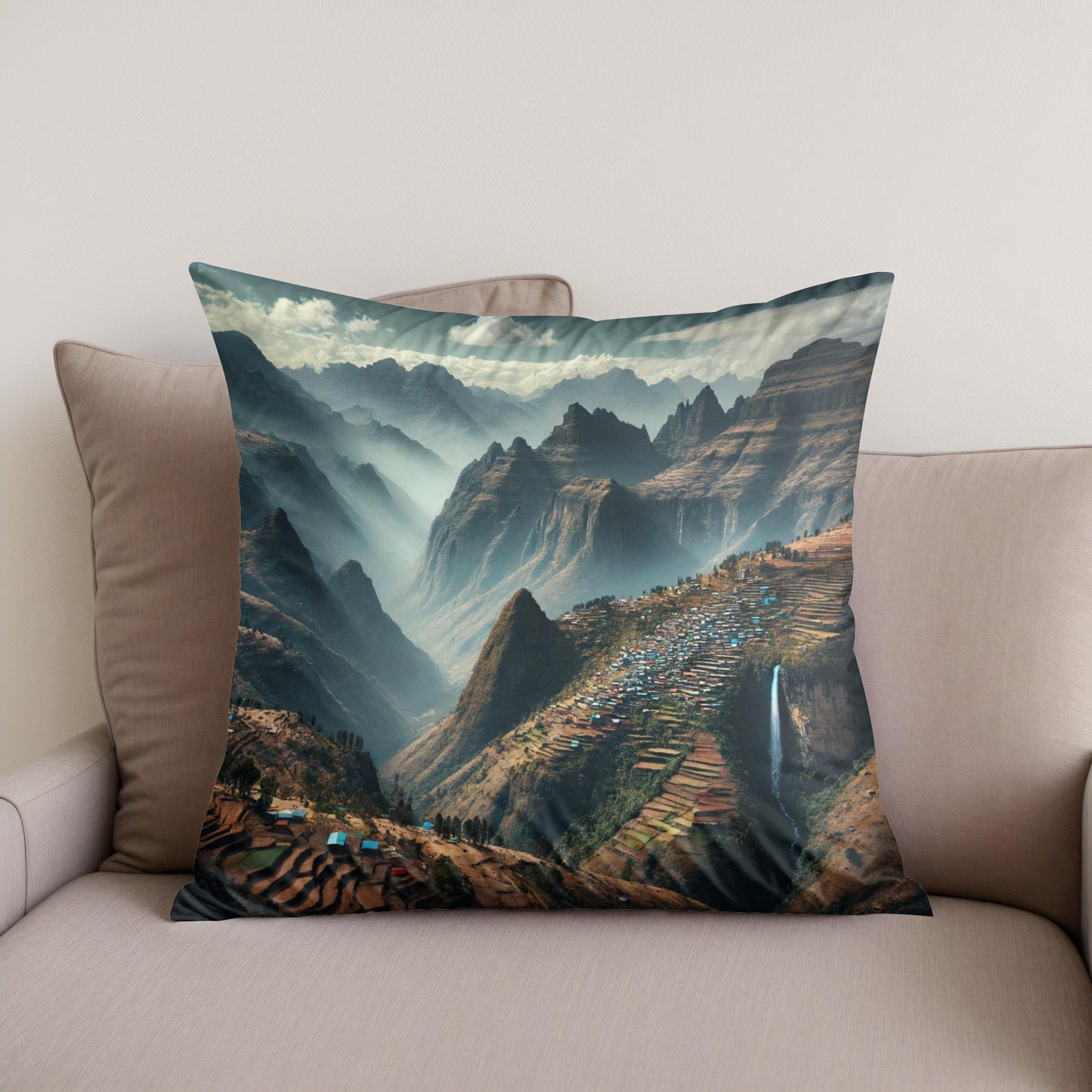Ethiopian Highlands Cotton Cushion