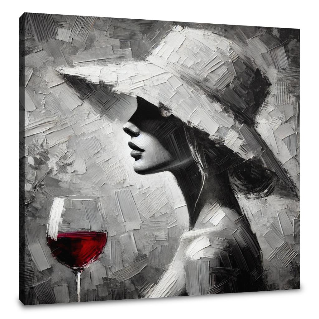 Red Wine Secrets Canvas