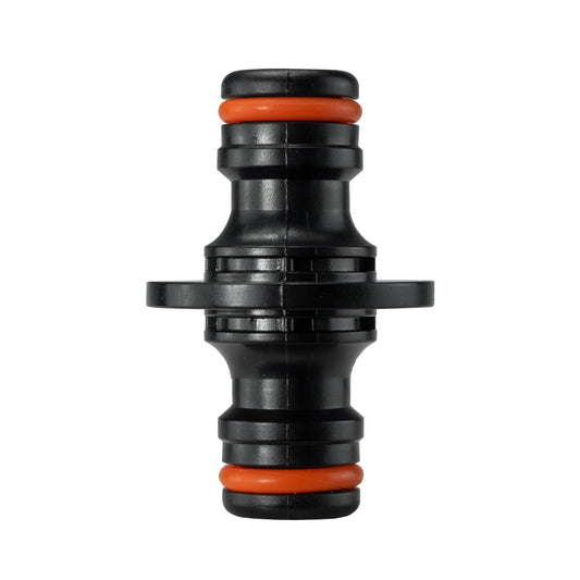 Two Way Connector Male Snap-On Joiner, Orange/Black, Bradas