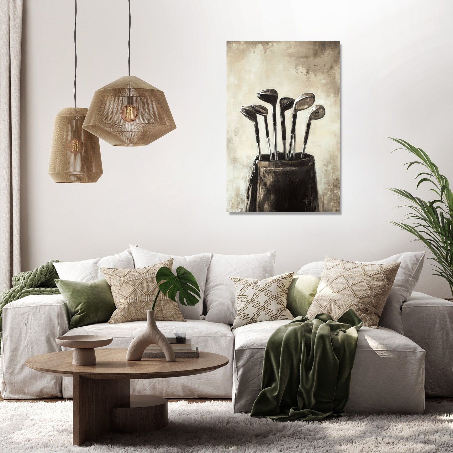 Golf Serenity Canvas