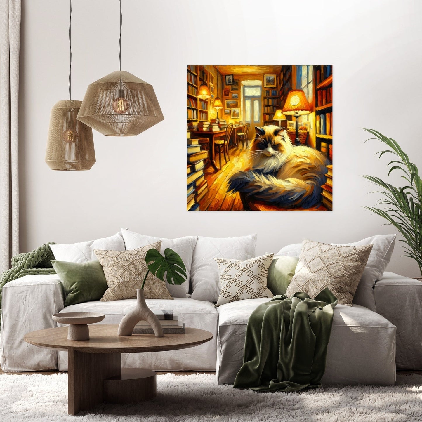 Bookshop Bliss Canvas