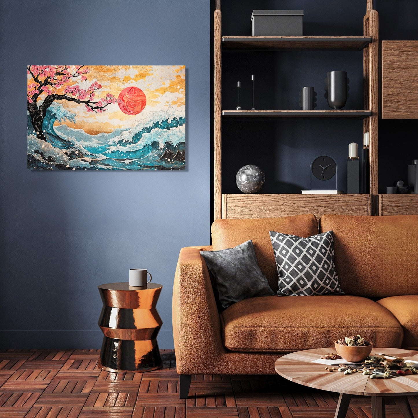 Vibrant Nature Burst Canvas
