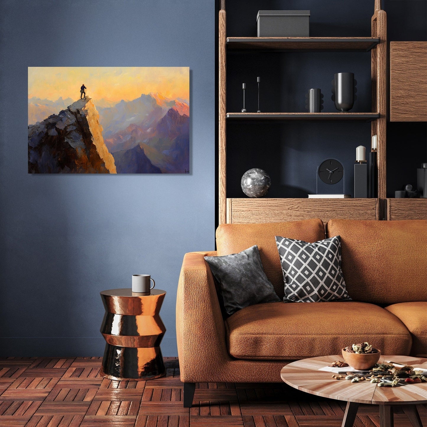 Courageous Ascent Canvas