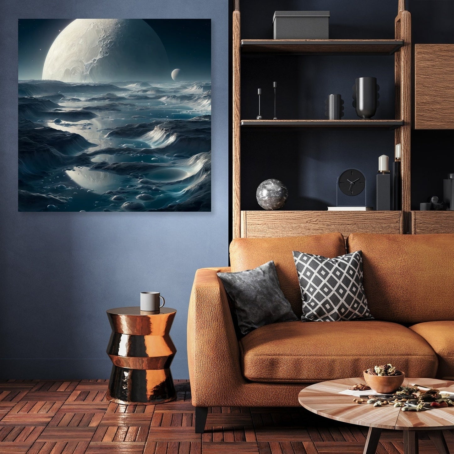 Mercury's Borealis Mirage Canvas