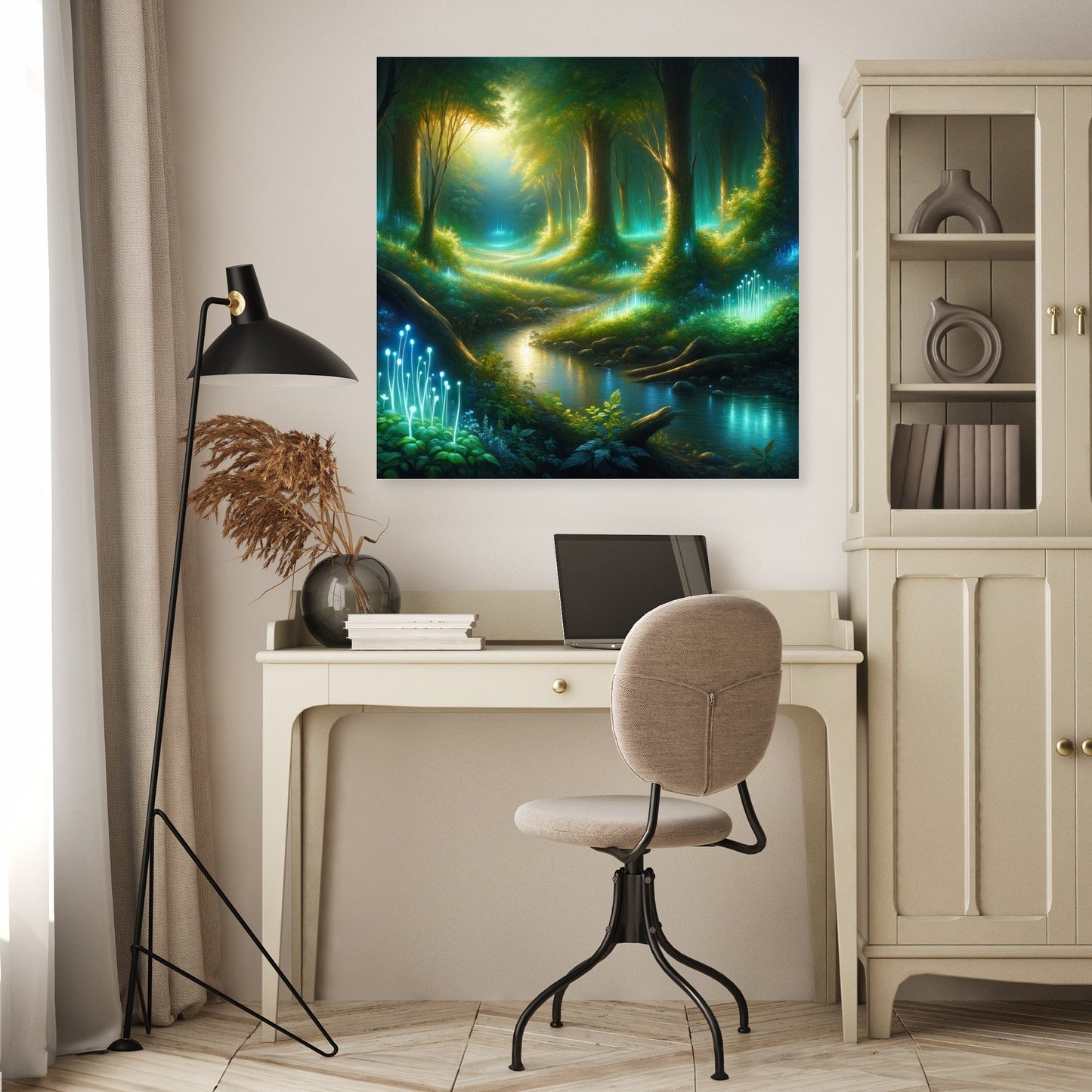 Enchanted Glade Forest Canvas