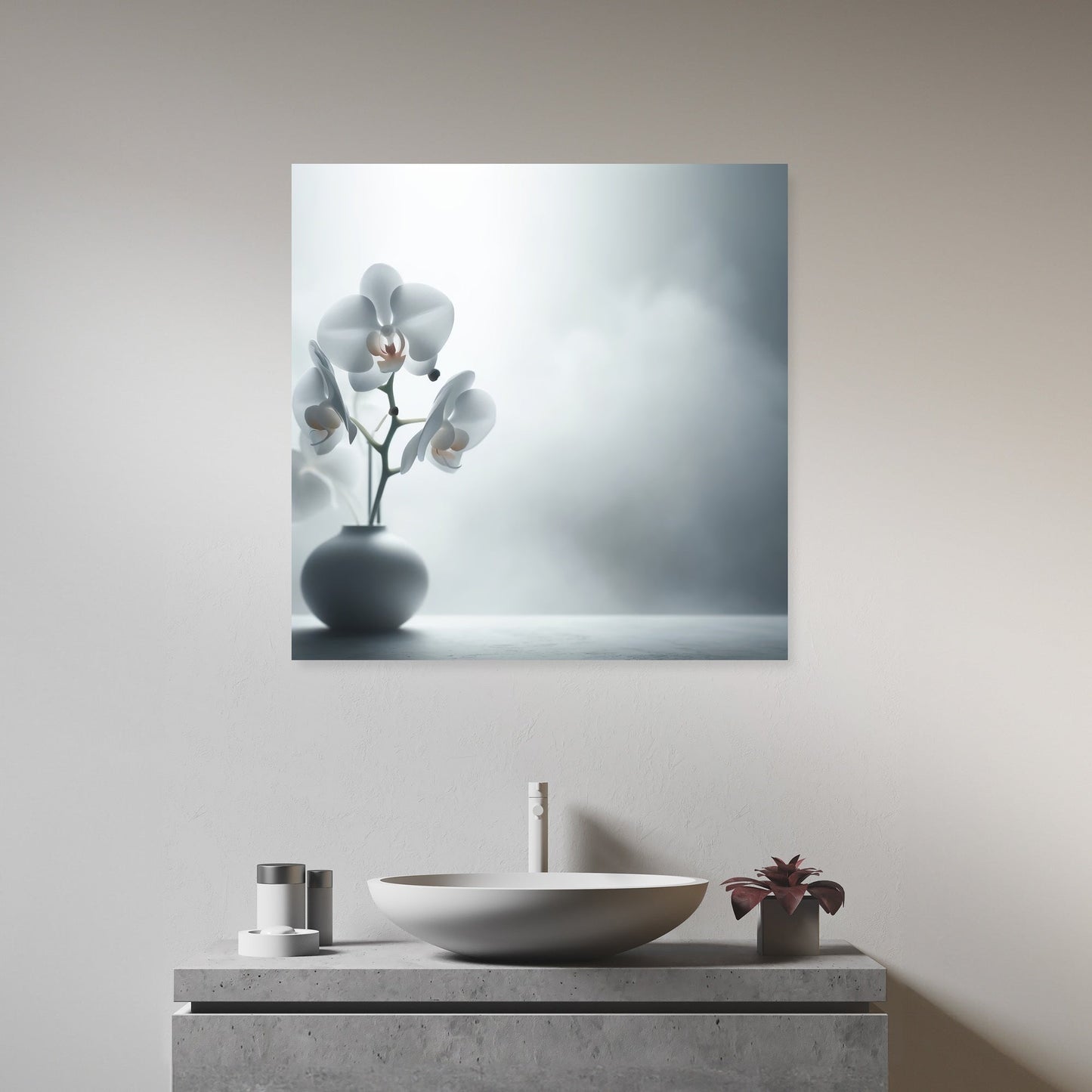 Zen Orchid Serenity Canvas