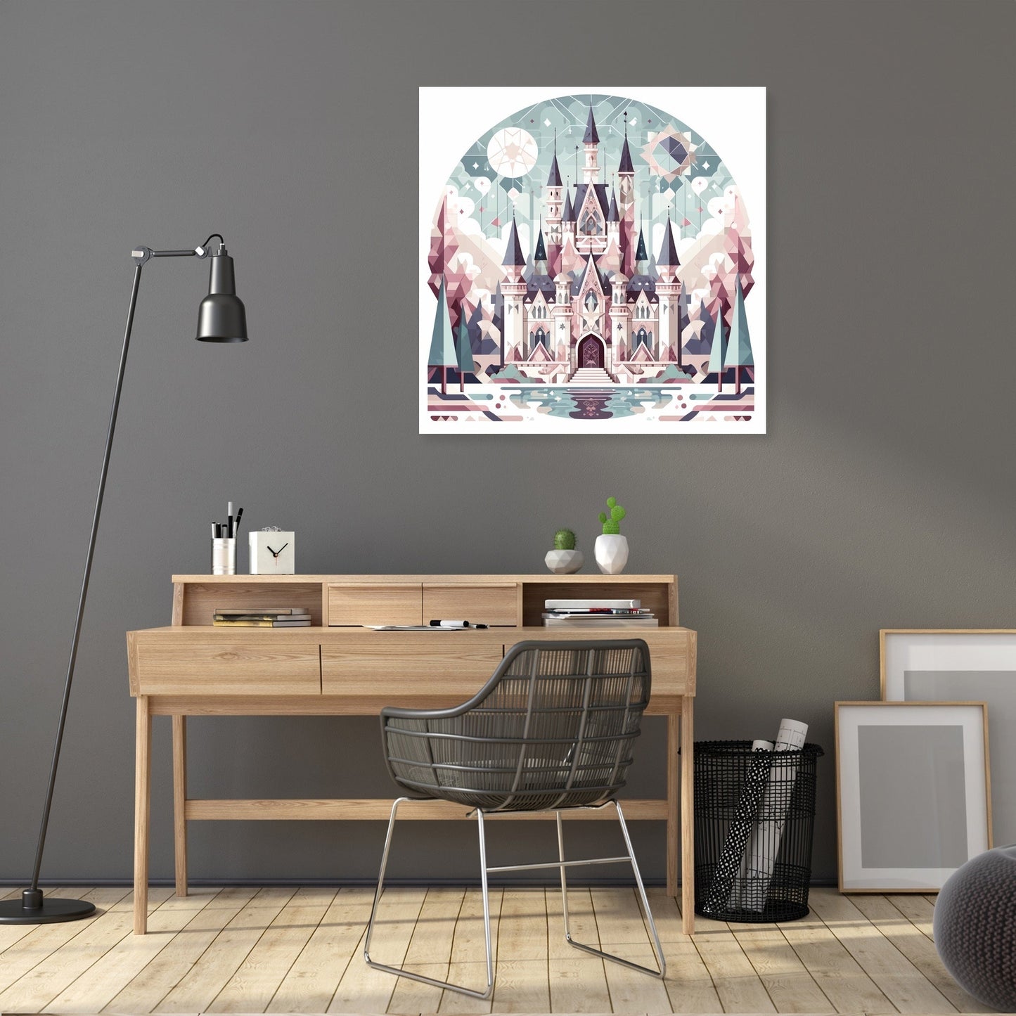 Whimsical Castle Canvas