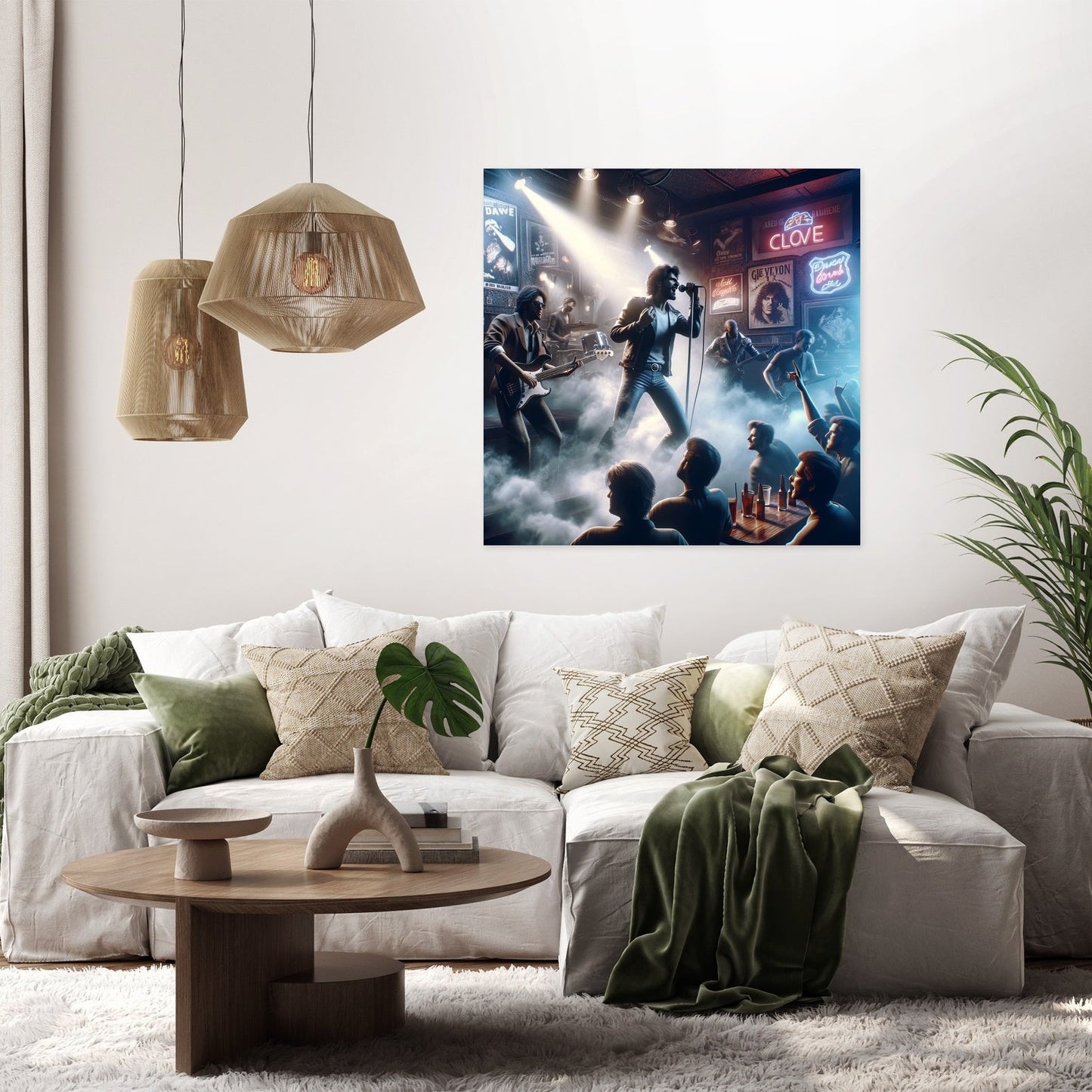 Dive Bar Legends Canvas