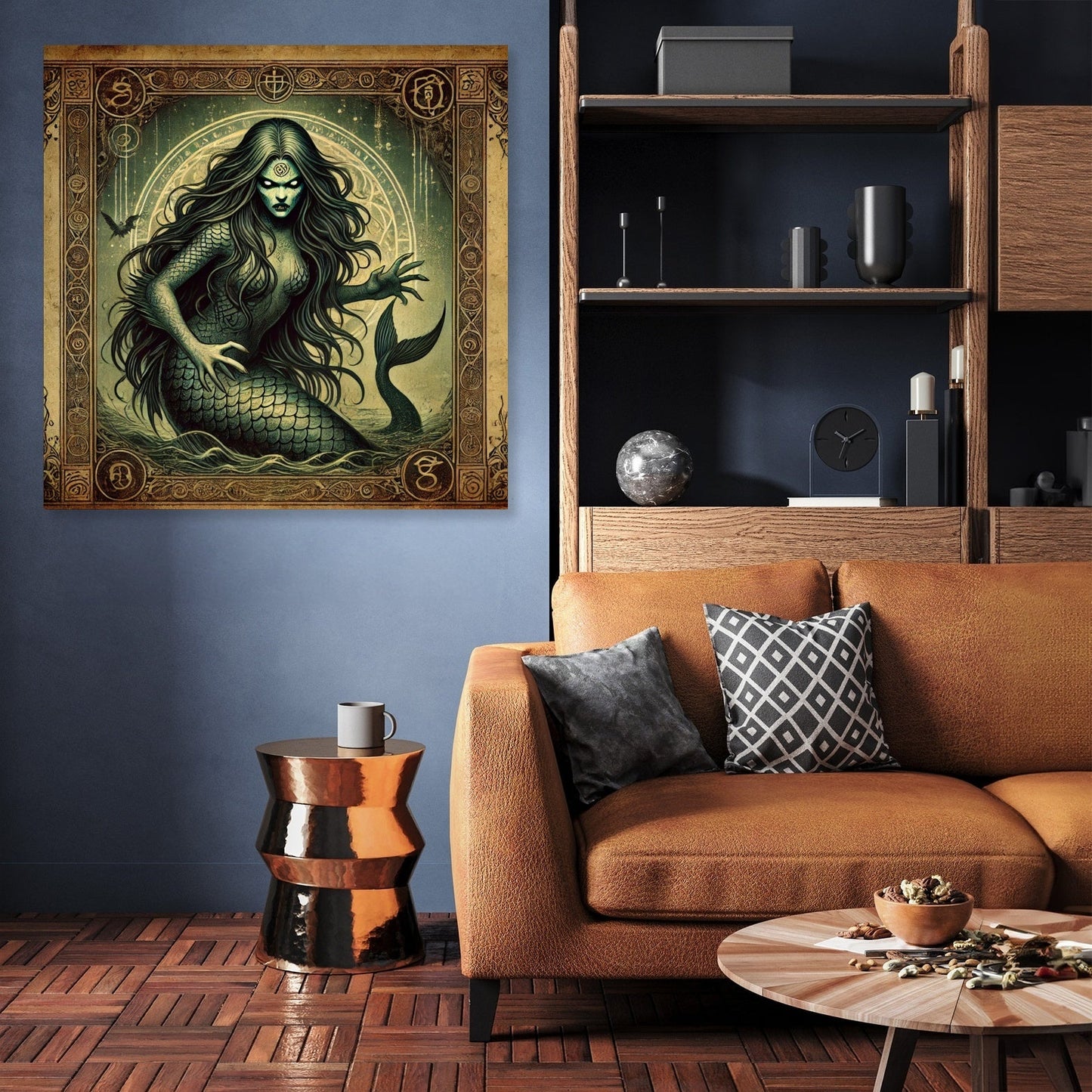 Medieval Siren Canvas
