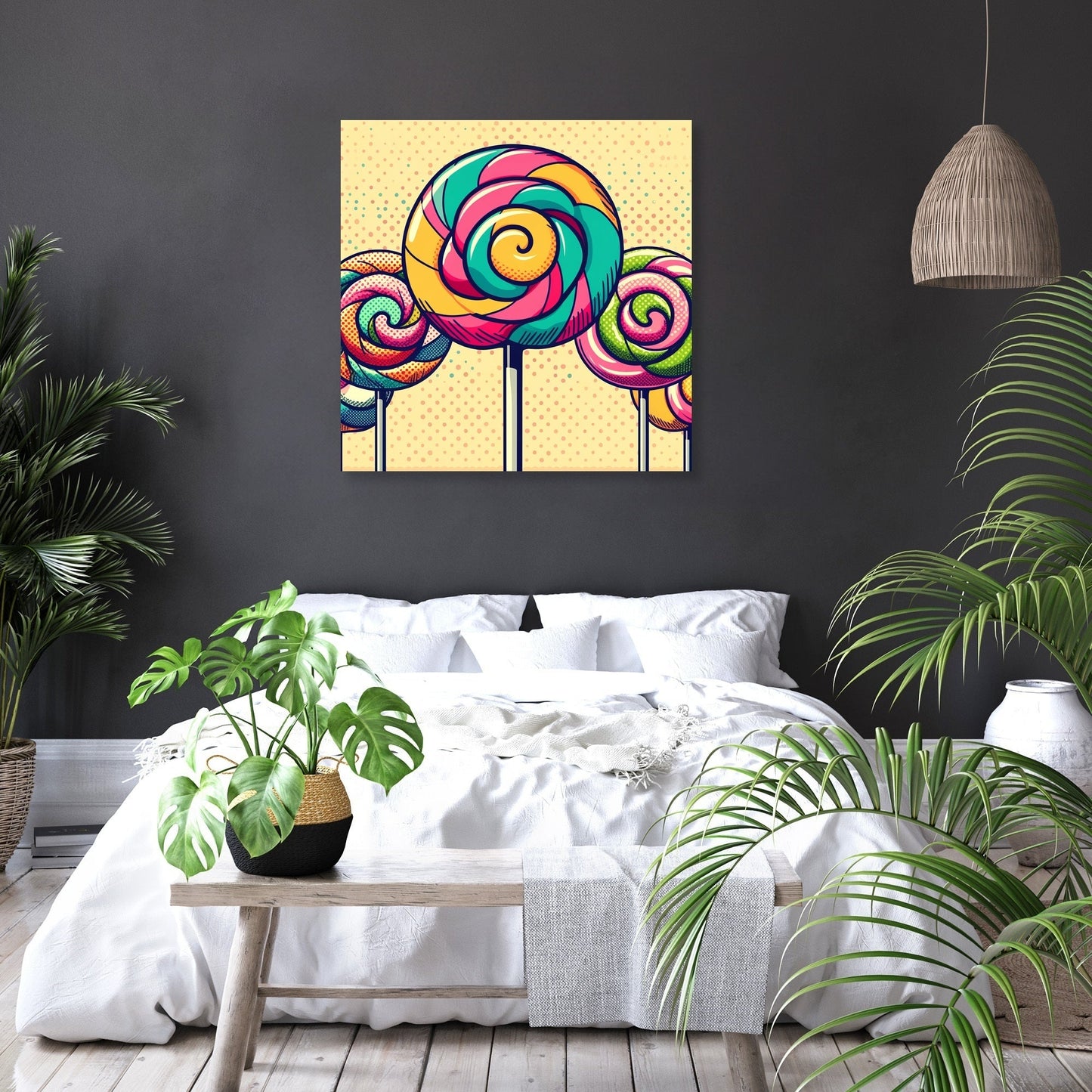 Lollipop Pop Canvas