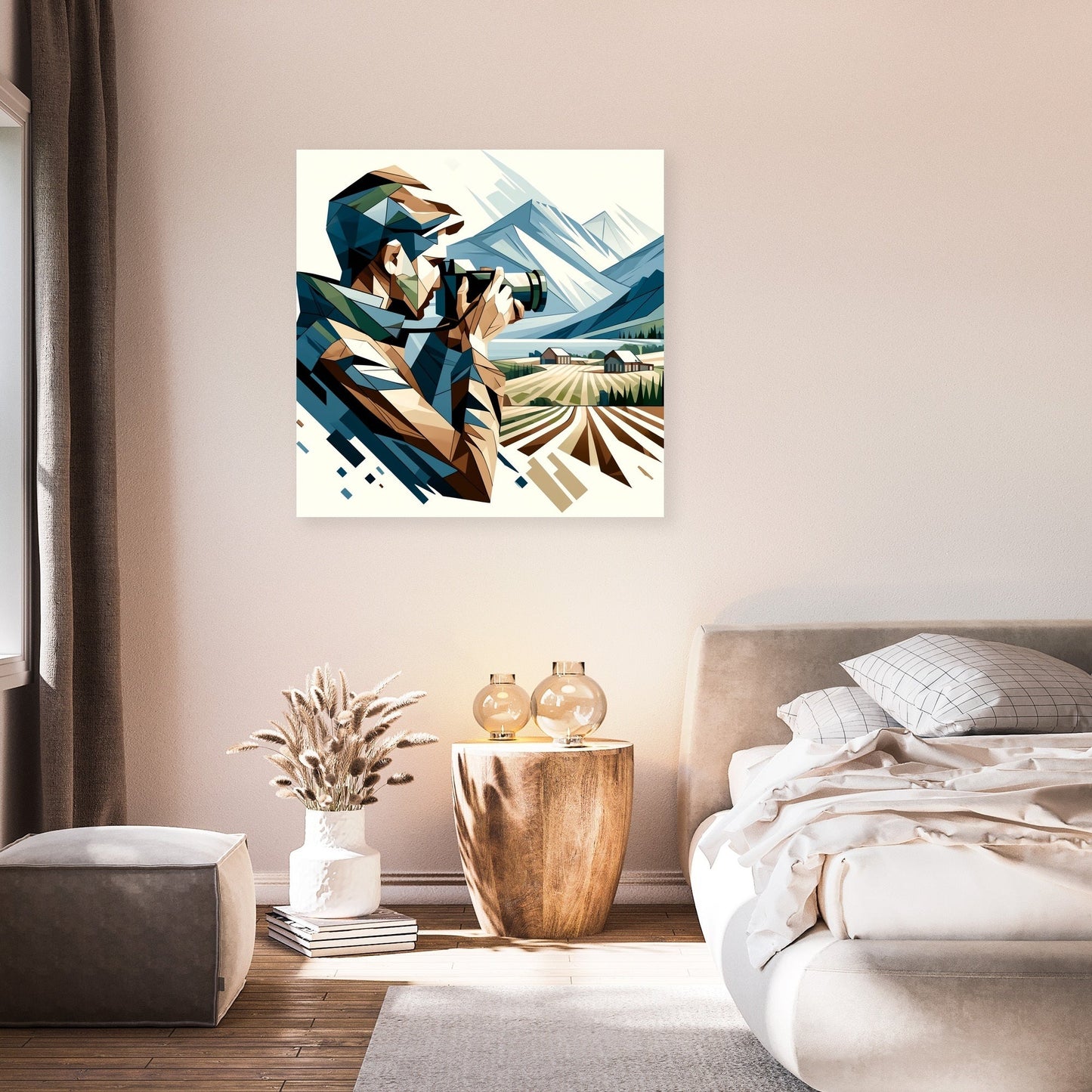 Cubist Photography Canvas