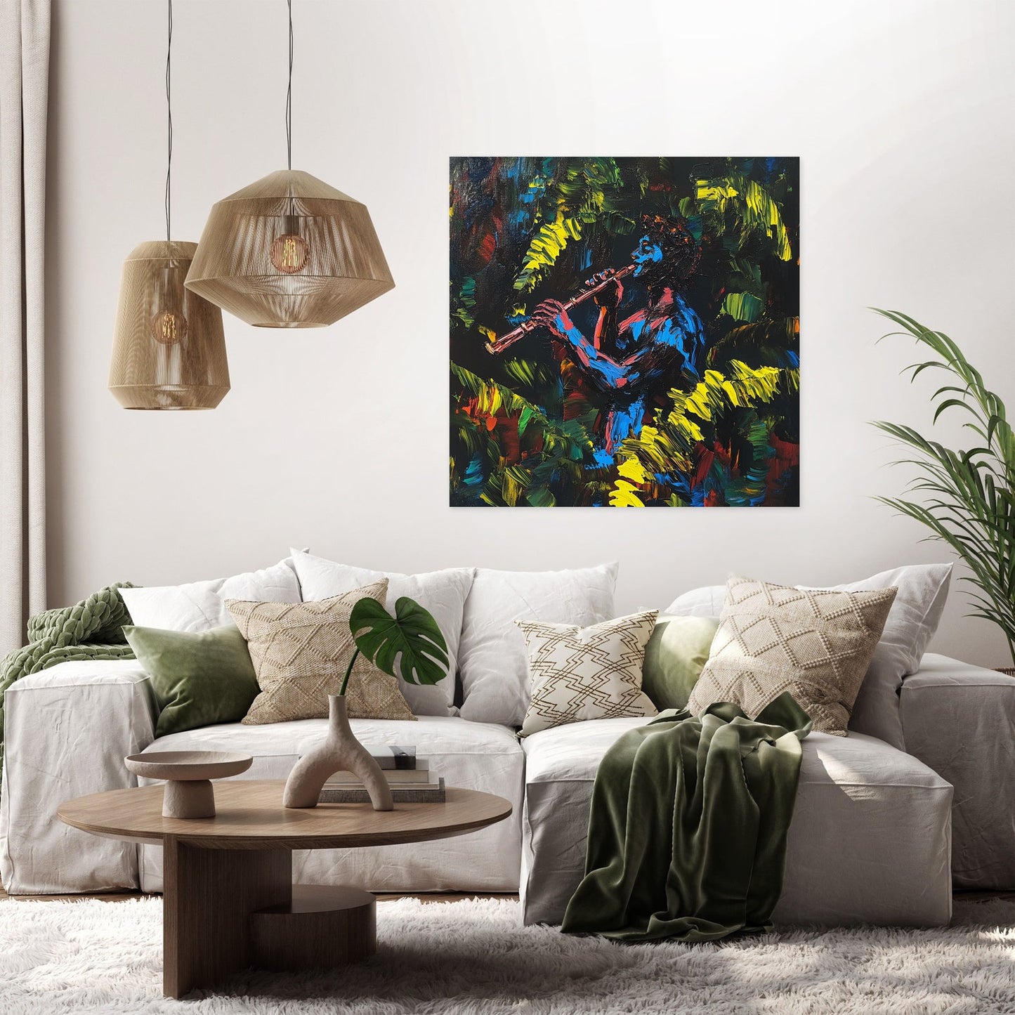 Faun's Serenade Canvas