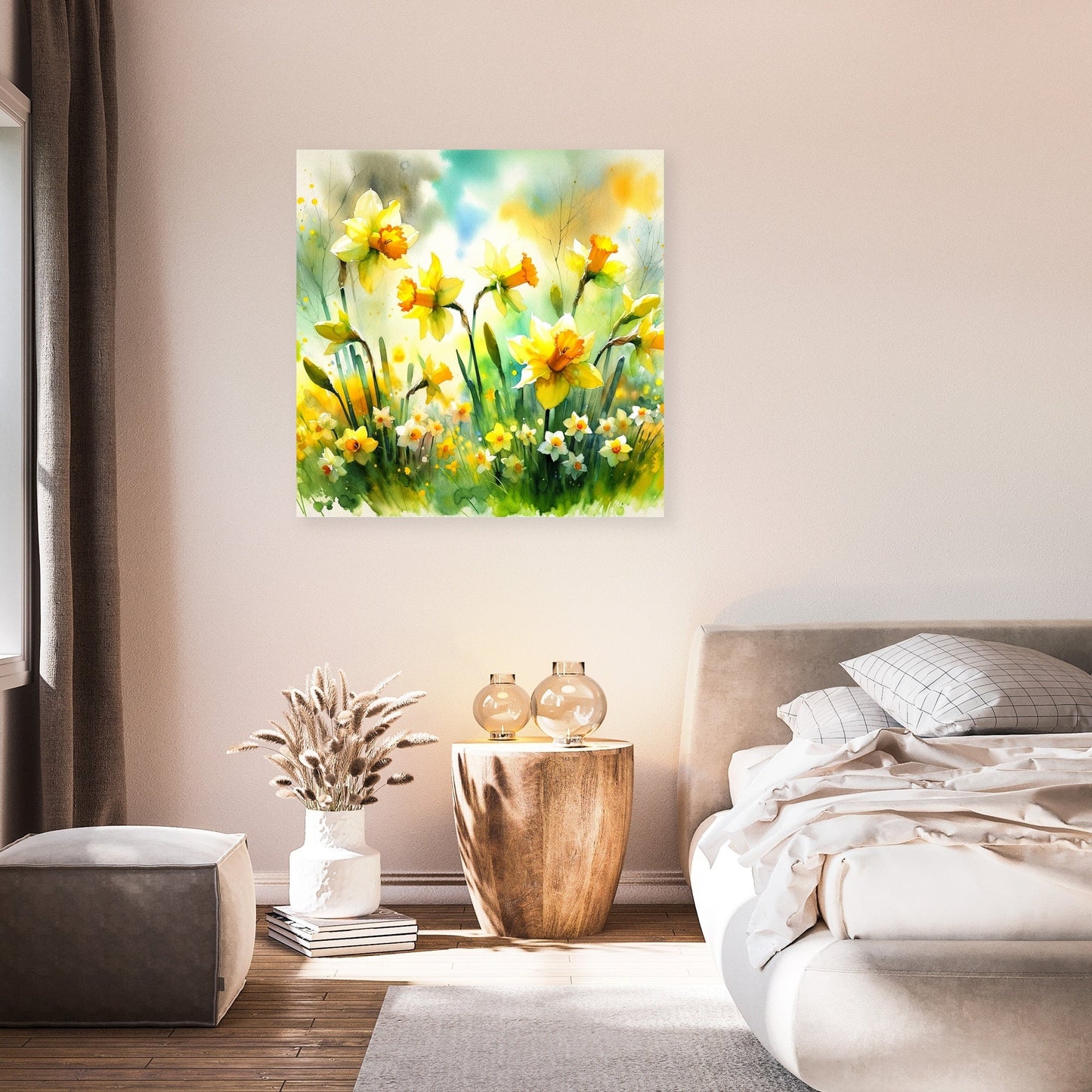 Spring's Joyful Dance Canvas