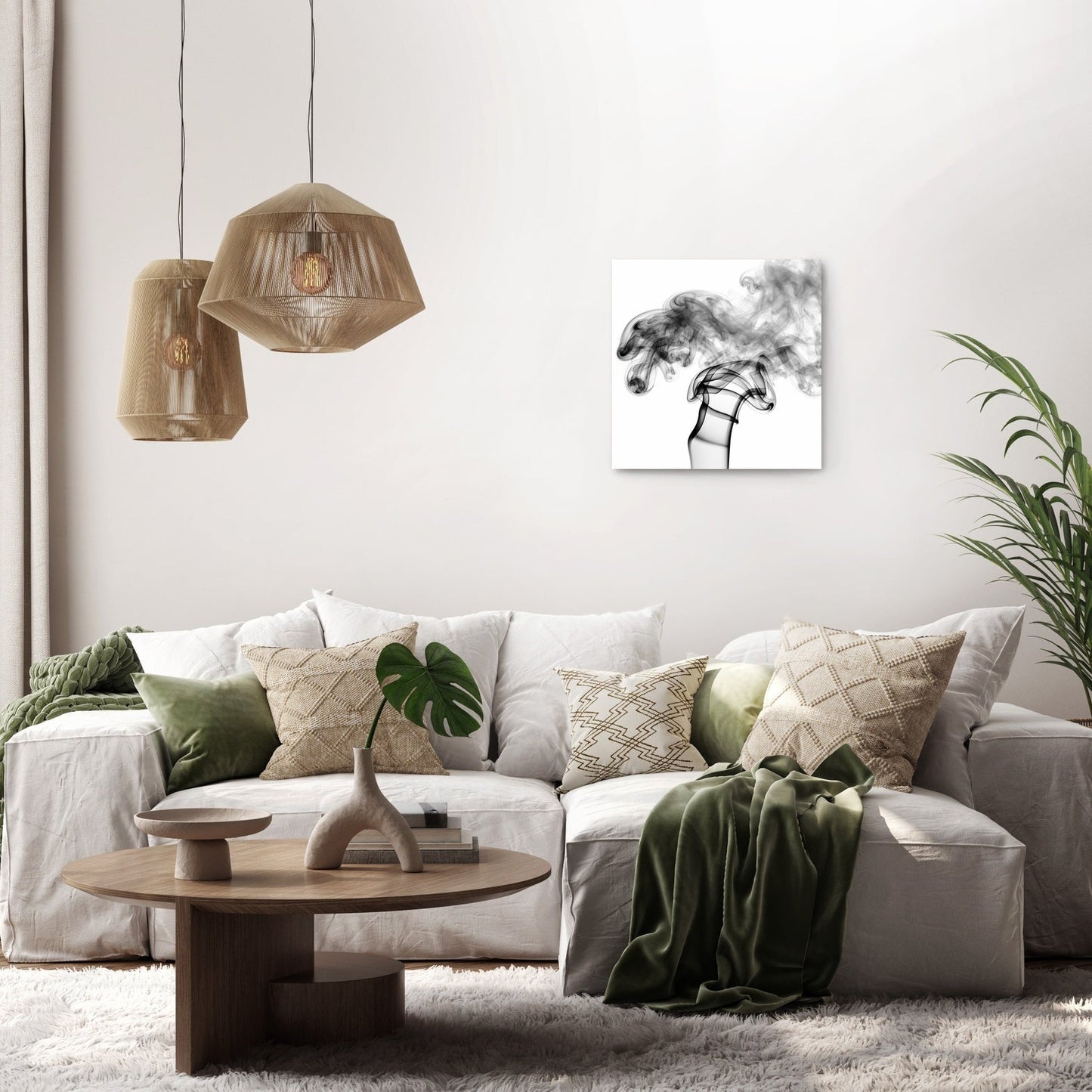 Whispering Smoke Canvas