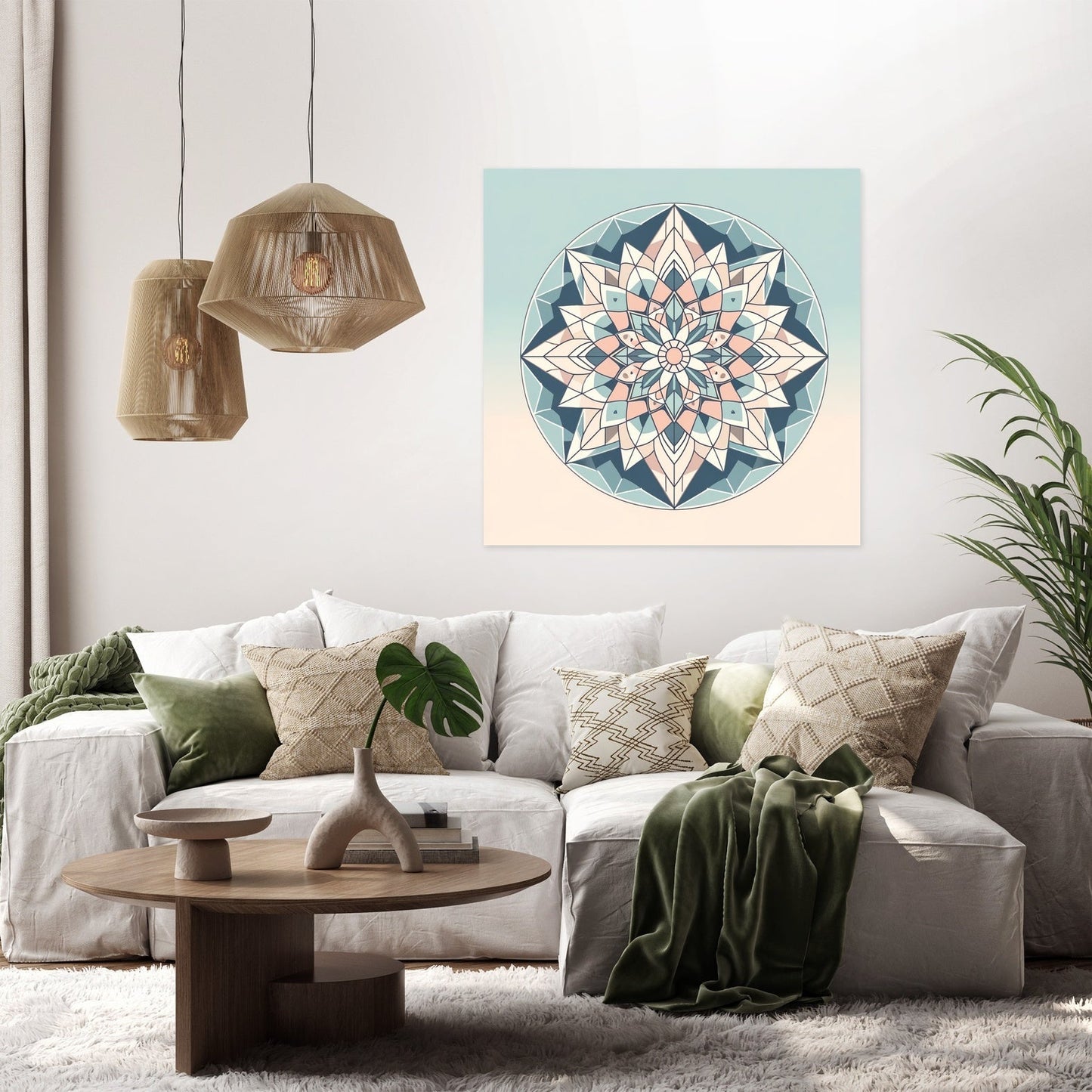 Harmony Blossoms Canvas
