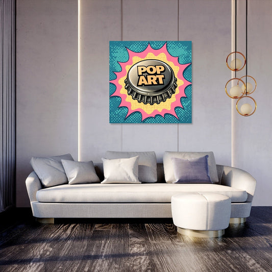 Pop Art Cap Canvas