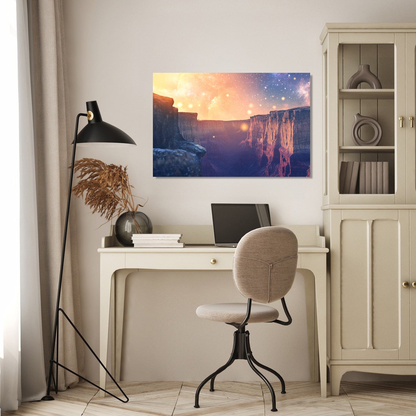 Celestial Canyon Canvas