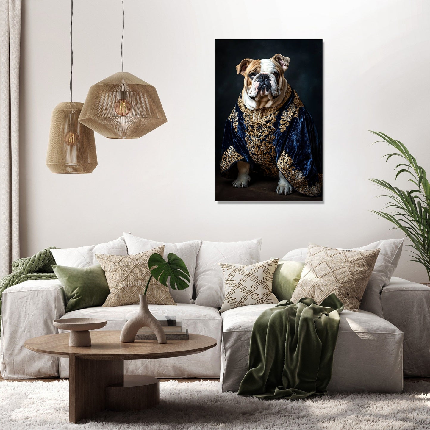 Royal Bulldog Canvas