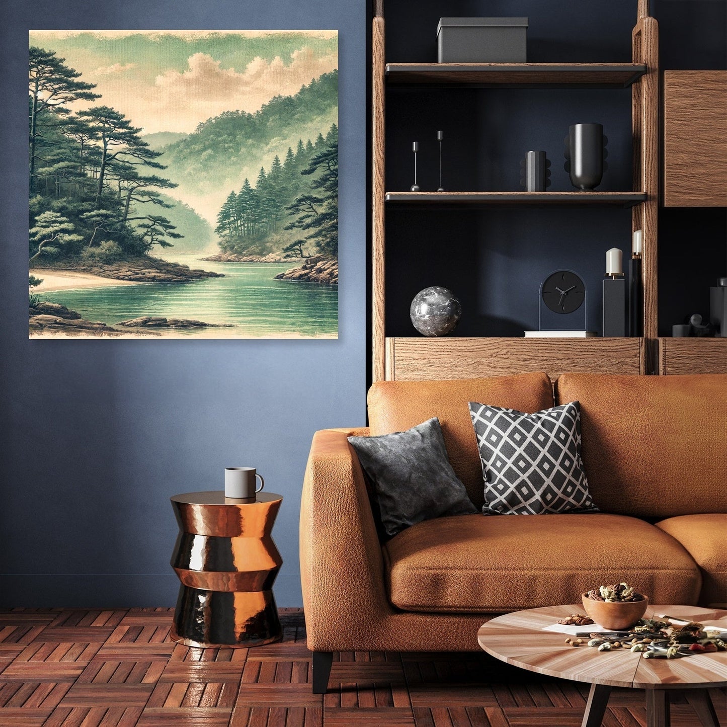 Pine Forest Serenity Canvas