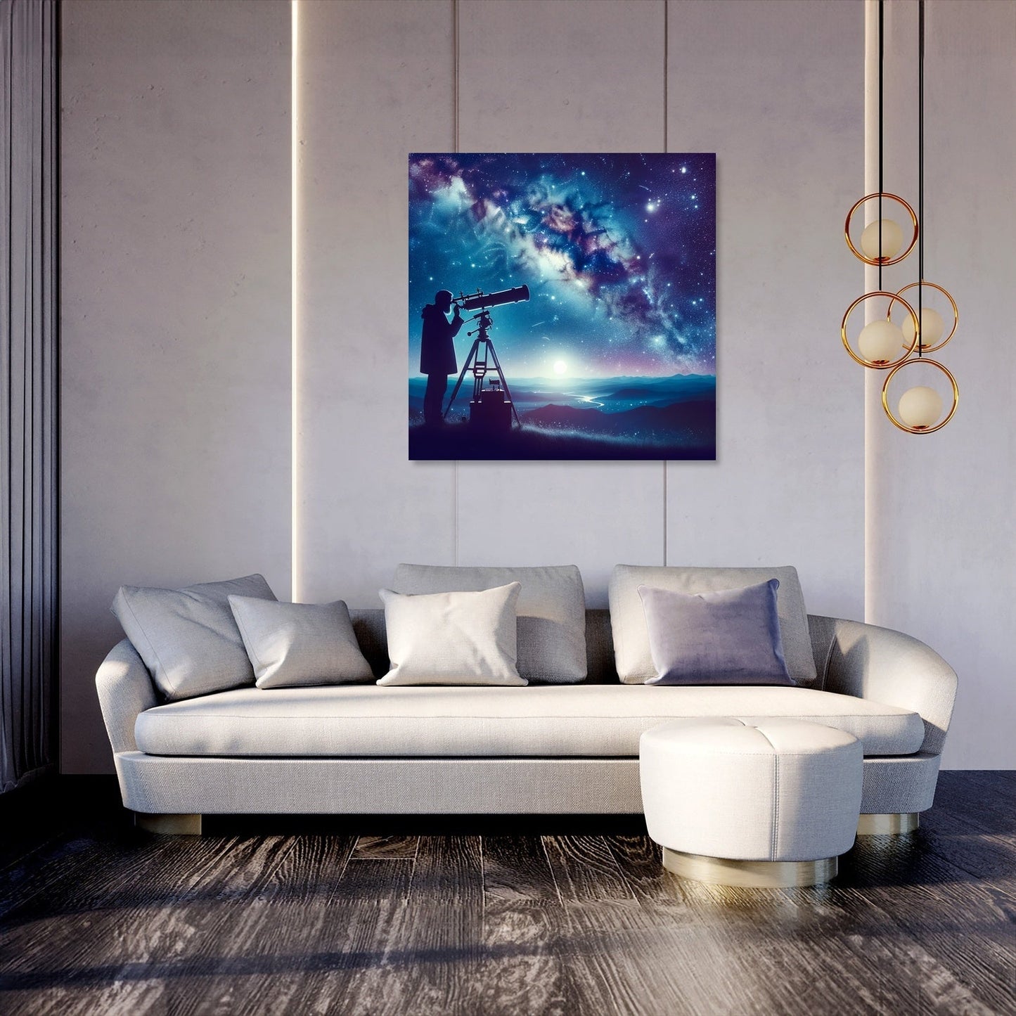 Astronomer's Wonder Canvas