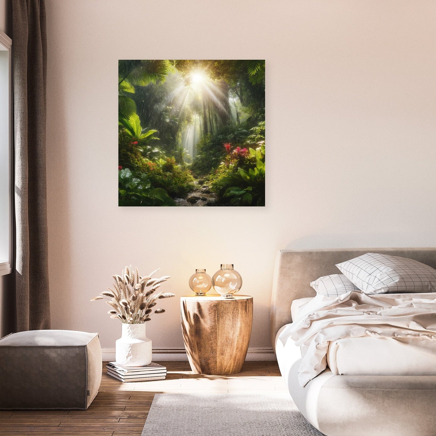 Tropical Rain Shower Canvas