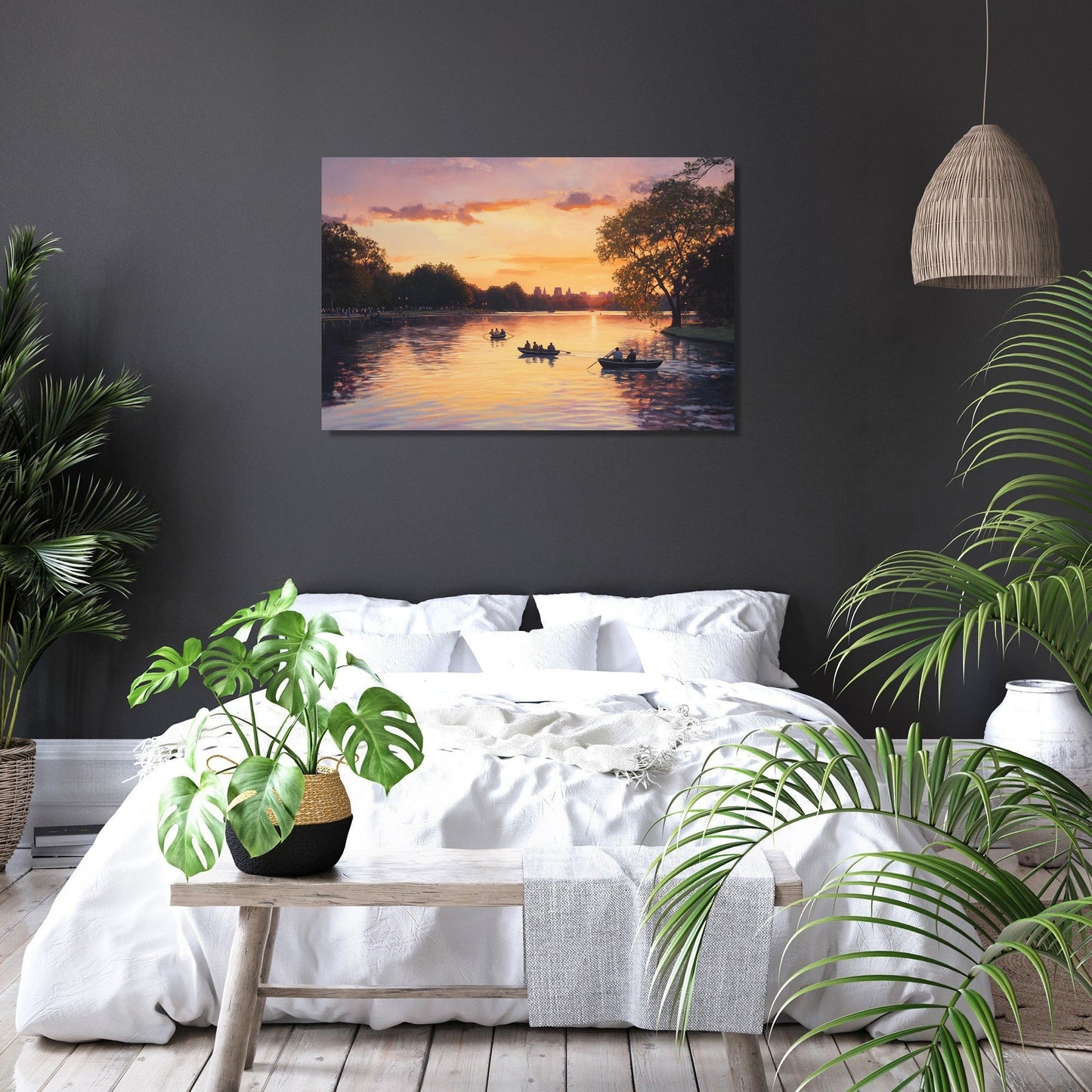 Sunset Serpentine Canvas
