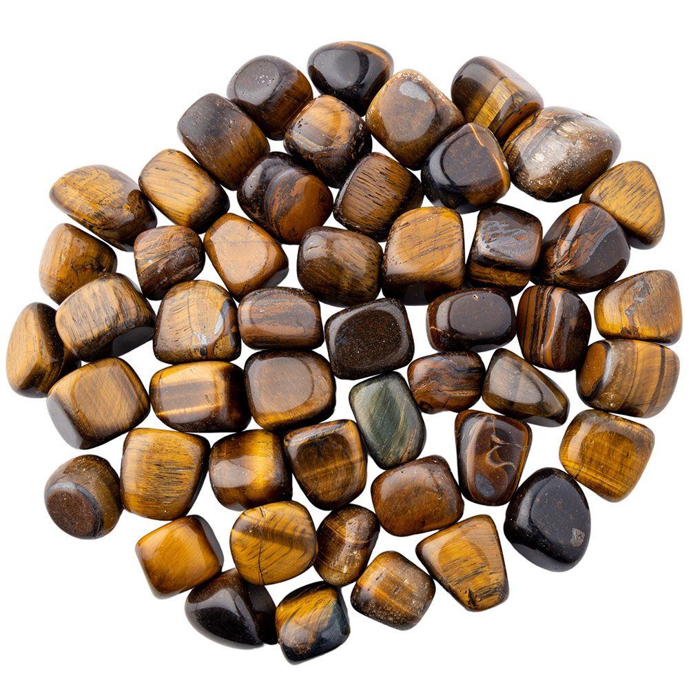 Gold Tiger Eye Polished Collectible Semi-Precious Gemstone