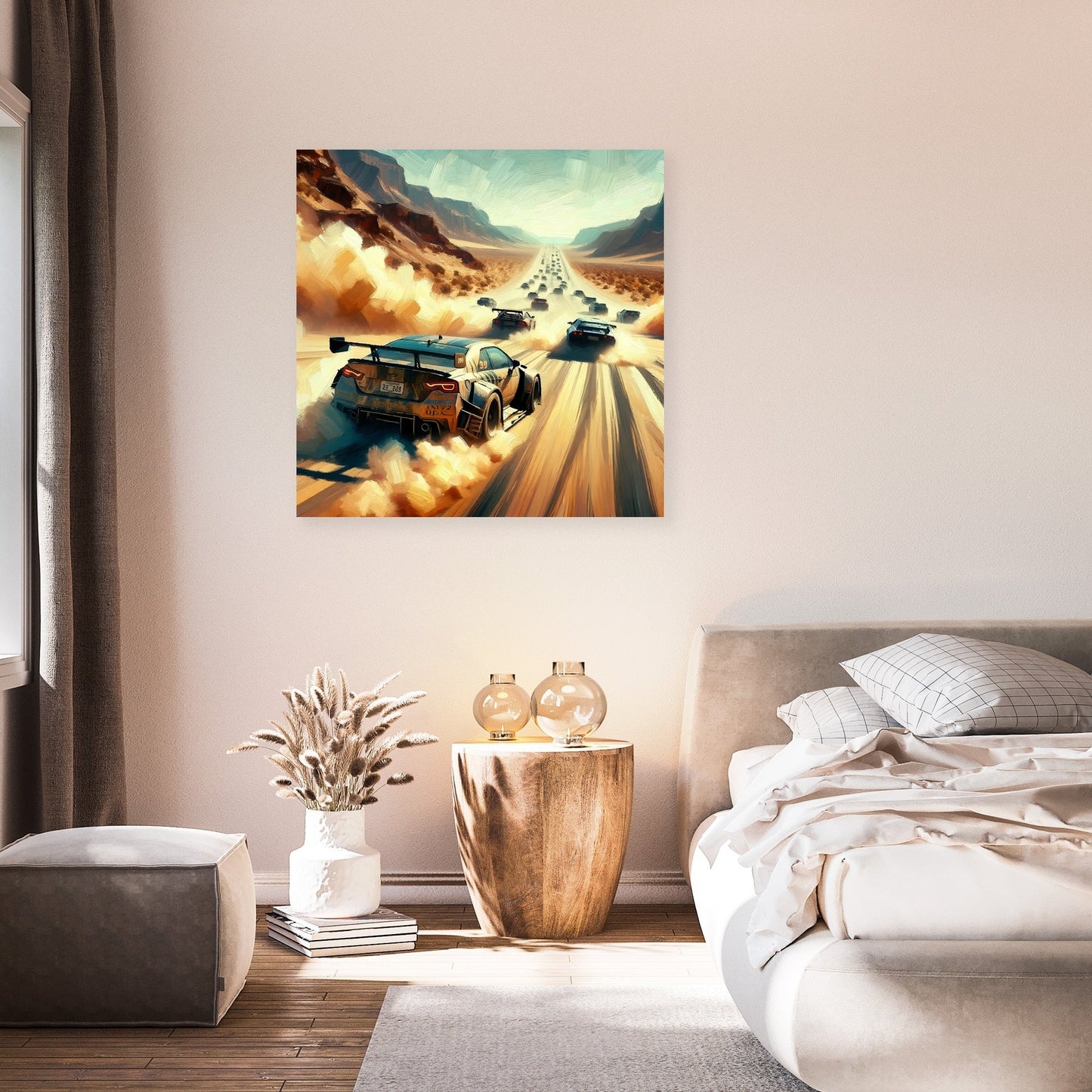 Desert Racer Canvas