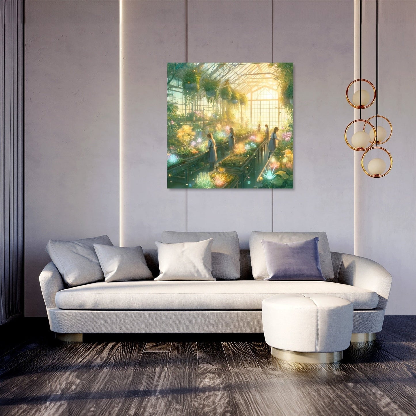 Magical Greenhouse Canvas