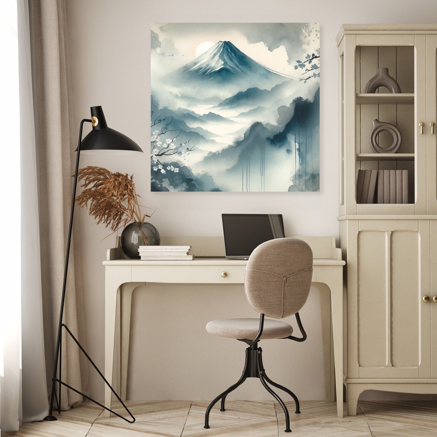 Serene Fuji Canvas