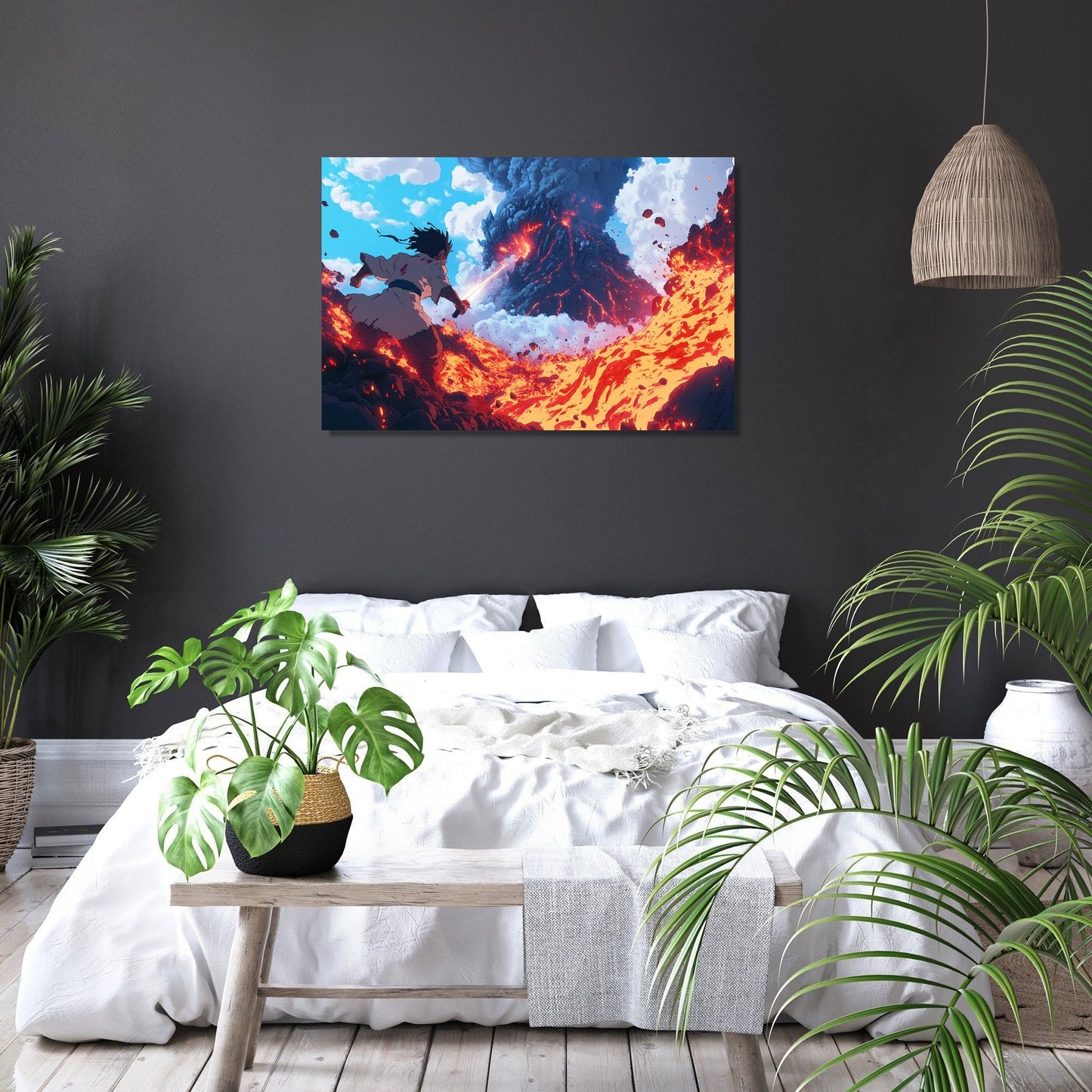 Fiery Duel Canvas