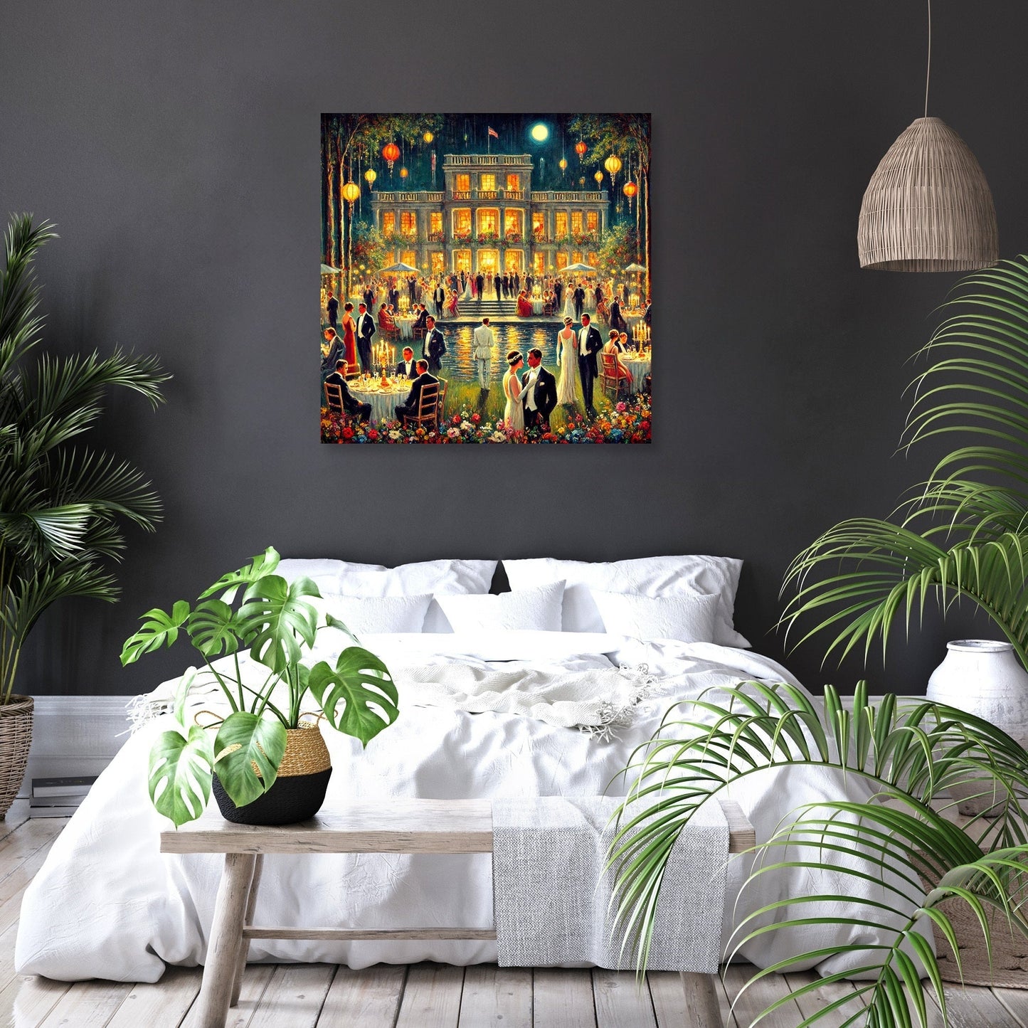 Gatsby's Enchanted Evening Canvas
