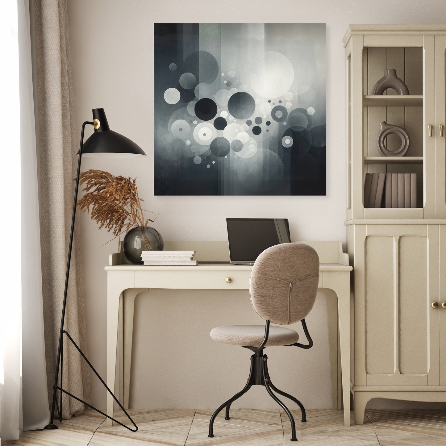 Serene Geometrics Canvas