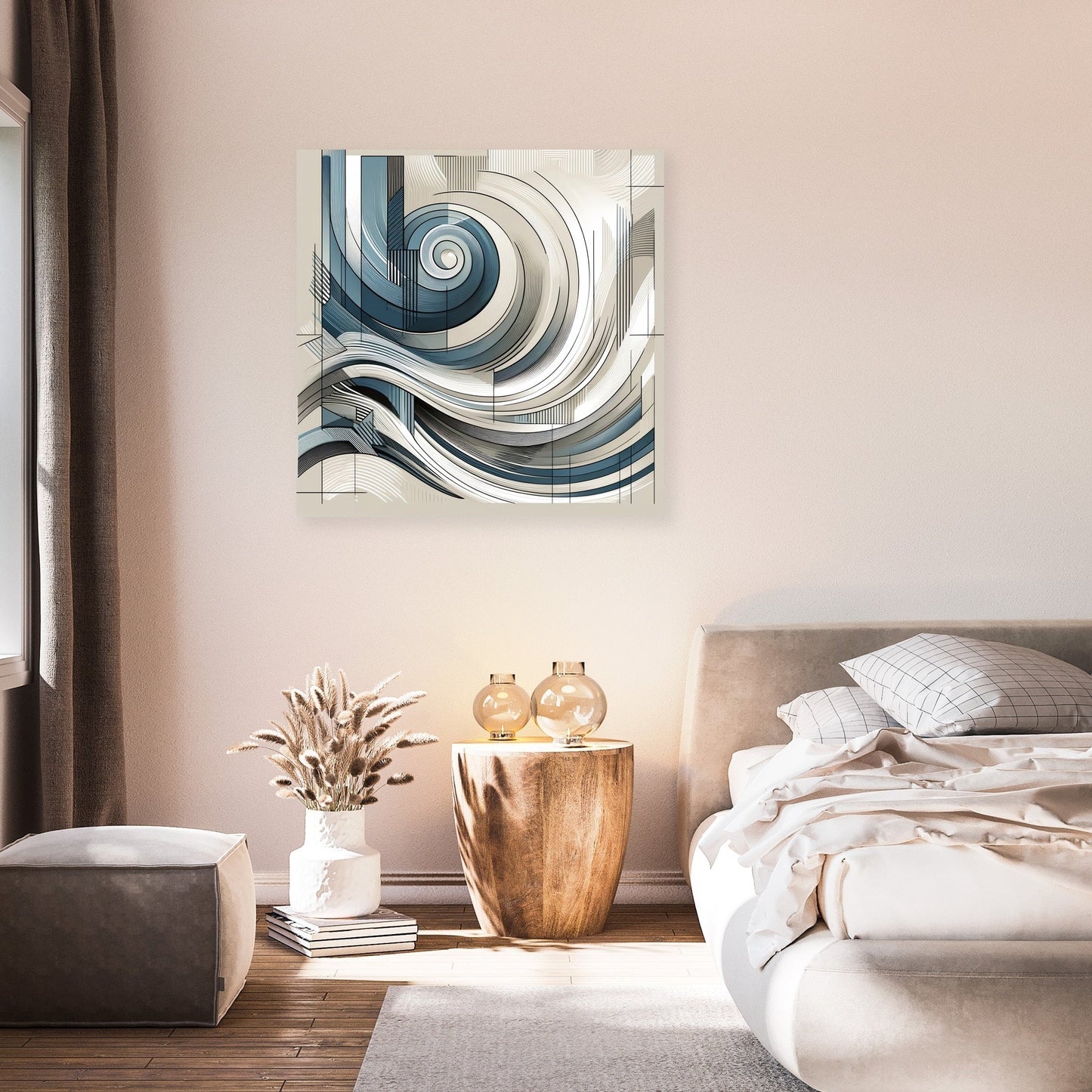 Dynamic Swirls Canvas