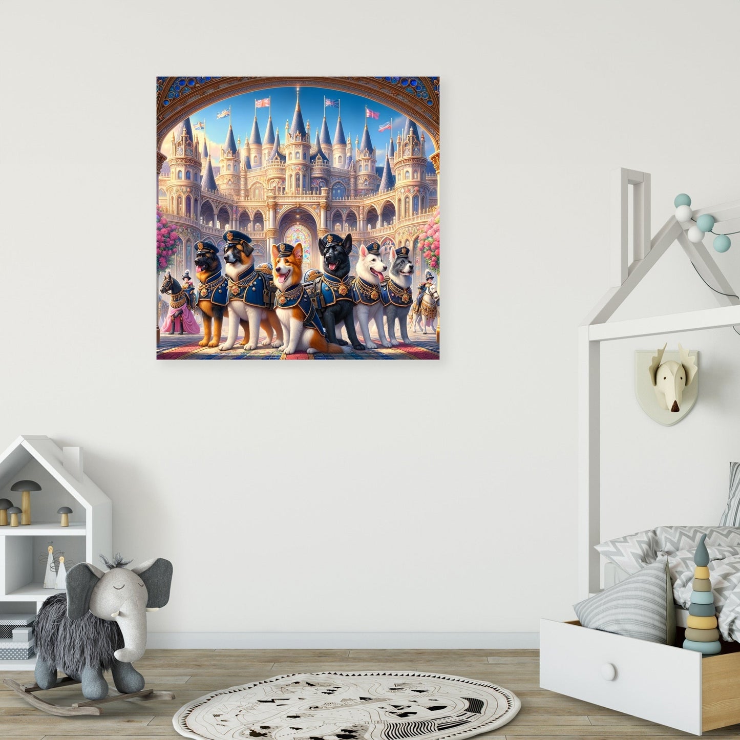 Regal Guardians Canvas