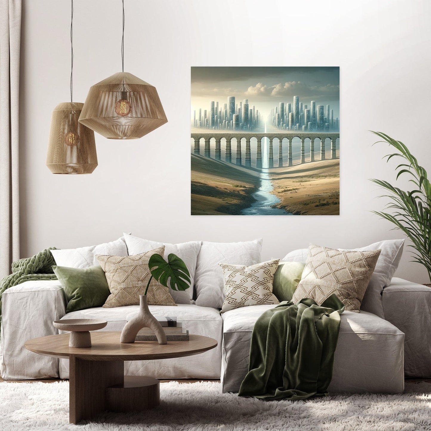 Aqueduct of Futures Past Canvas
