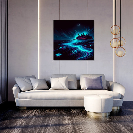 Vaadhoo Island Glow Canvas