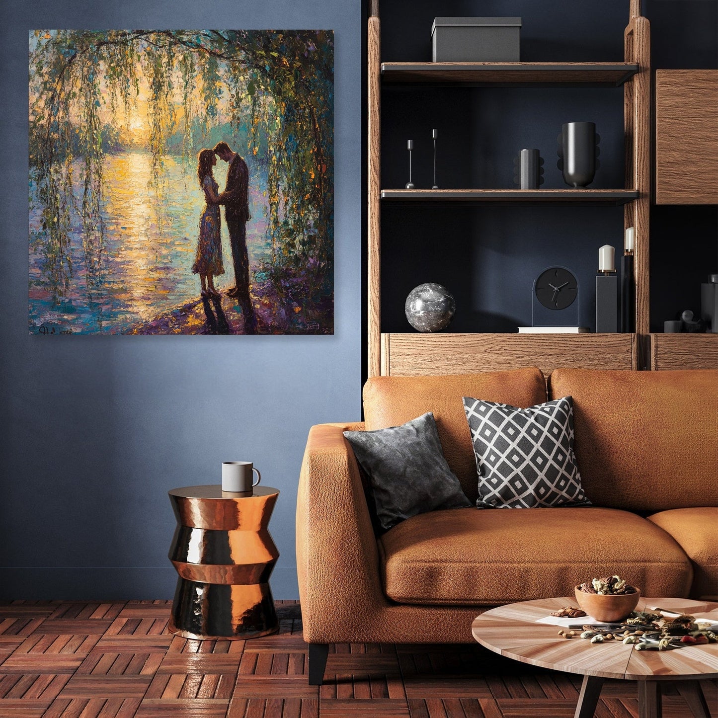 Me and You: Enchanted Lovers Canvas